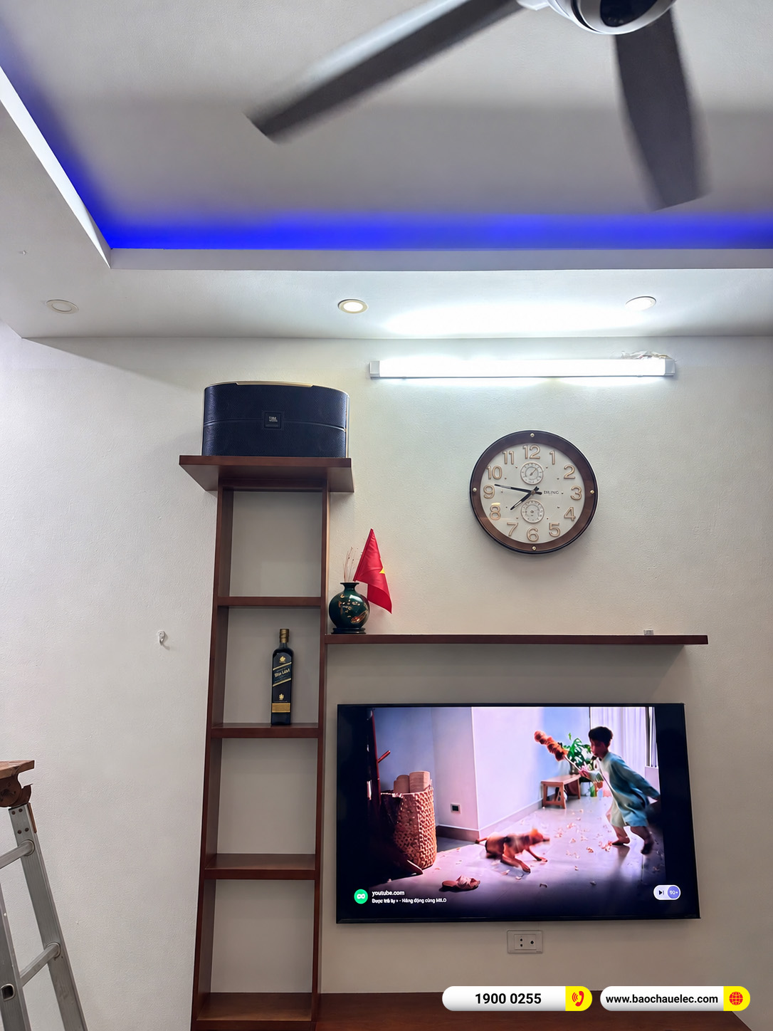 Lắp đặt dàn karaoke JBL hơn 40tr cho anh Hiệp tại Hà Nội