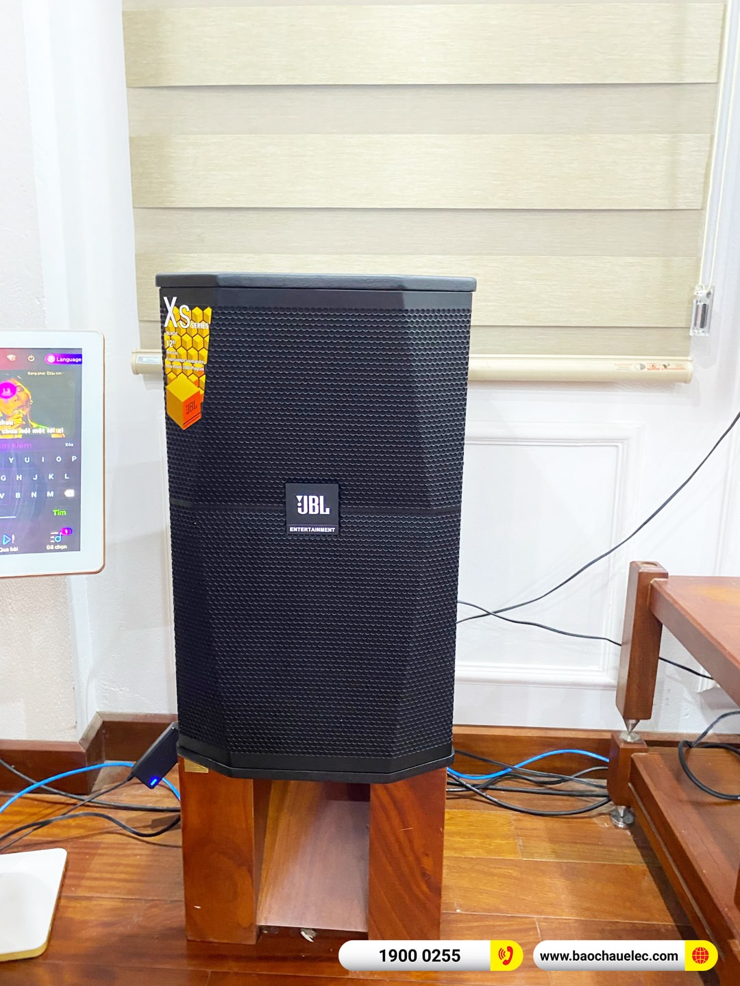 Lắp đặt d&agrave;n karaoke JBL gần 90tr cho anh Hiếu tại H&agrave; Nội (JBL XS12, JBL V8, JBL VX8, A120P, DCD-600NE,&hellip;)