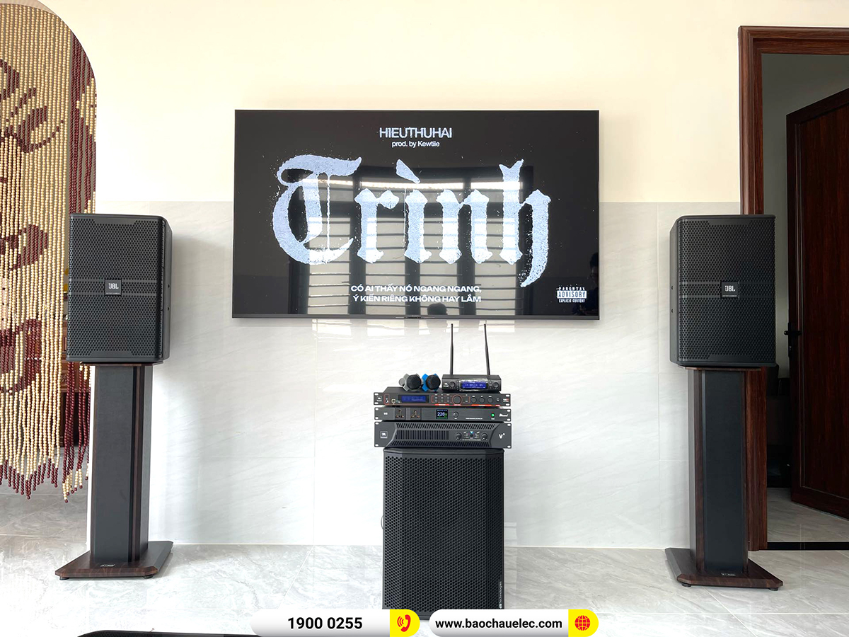 Lắp đặt d&agrave;n karaoke JBL hơn 90tr cho anh Hợi tại Đồng Nai 
