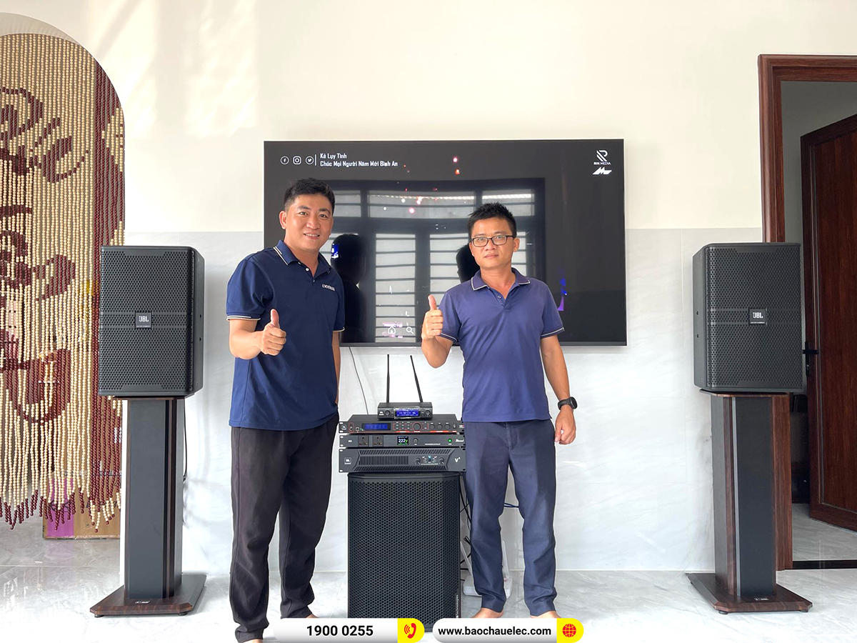 Lắp đặt dàn karaoke JBL hơn 90tr cho anh Hợi tại Đồng Nai