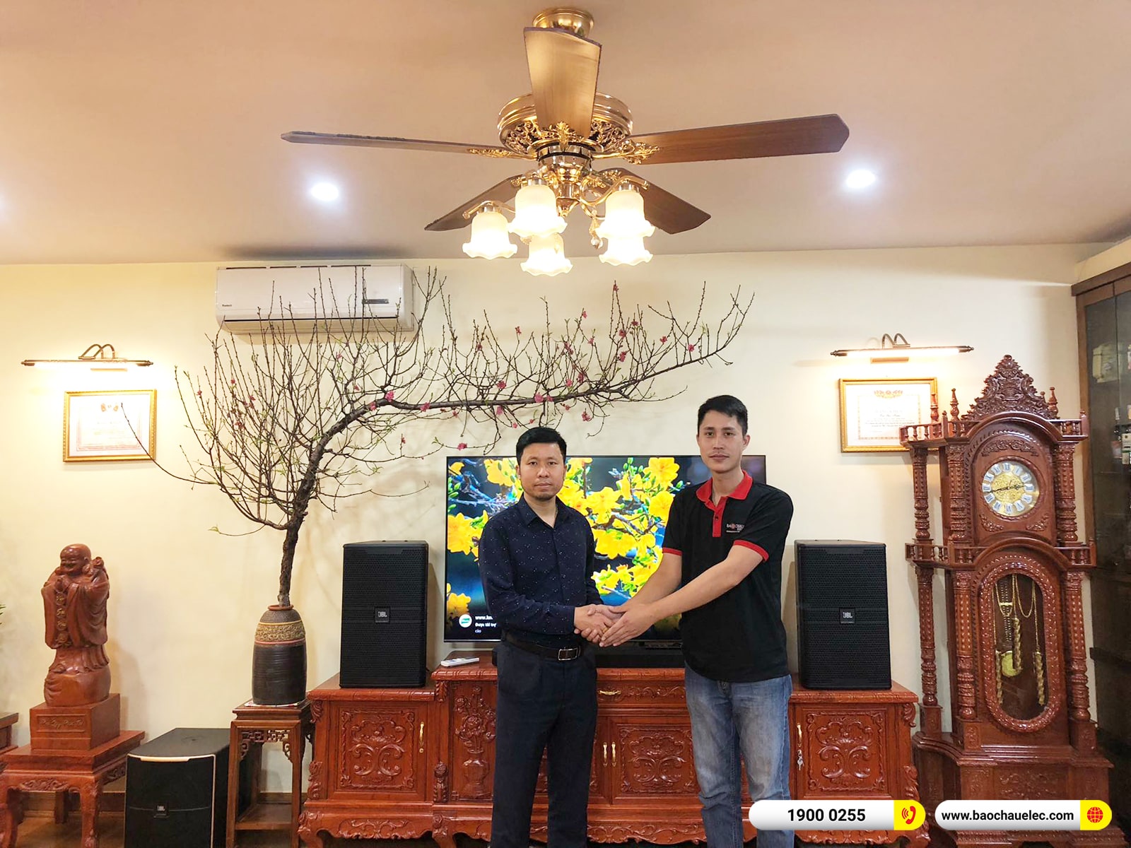 Lắp đặt d&agrave;n karaoke JBL hơn 98tr cho anh Hu&acirc;n tại H&agrave; Nội (JBL KP4012 G2, VX8, VX10, JBL V8, 12SP, VM300)
