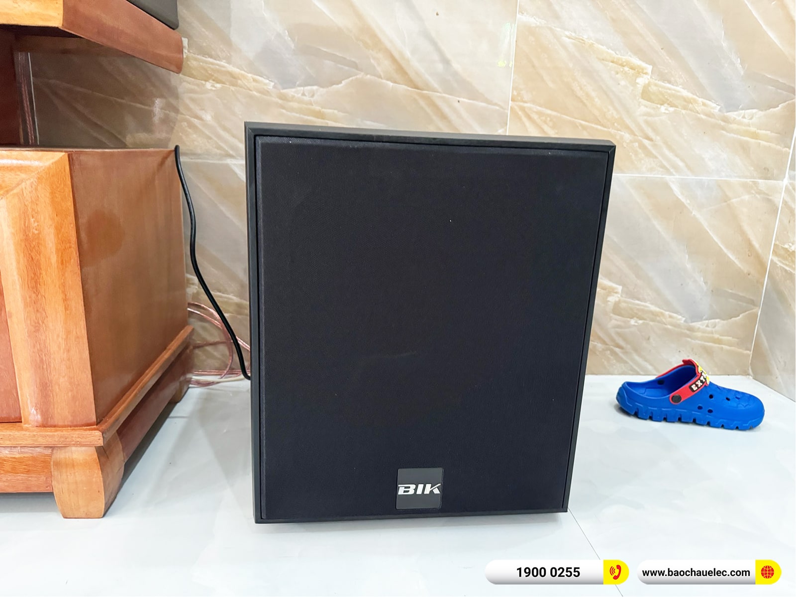 Lắp đặt dàn karaoke JBL hơn 41tr cho anh Hùng tại Đà Nẵng (JBL KI512, CA-J602, KP600, BJ-W25AV, UGX12 Plus)