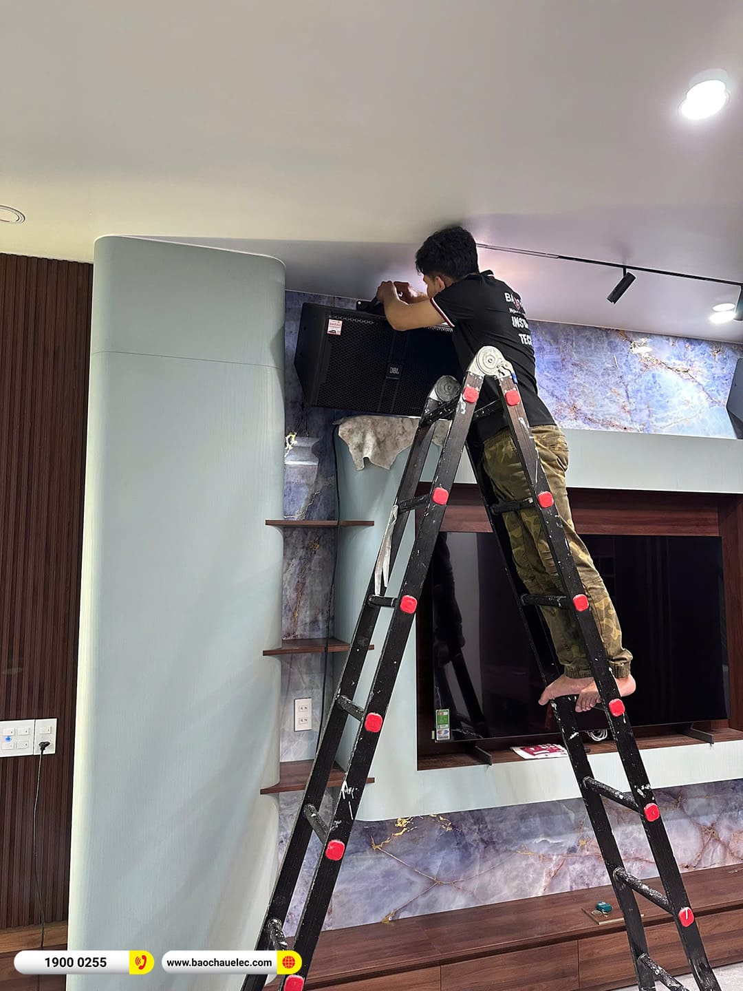 Lắp đặt d&agrave;n karaoke JBL hơn 80tr cho anh Khang tại Cần Thơ