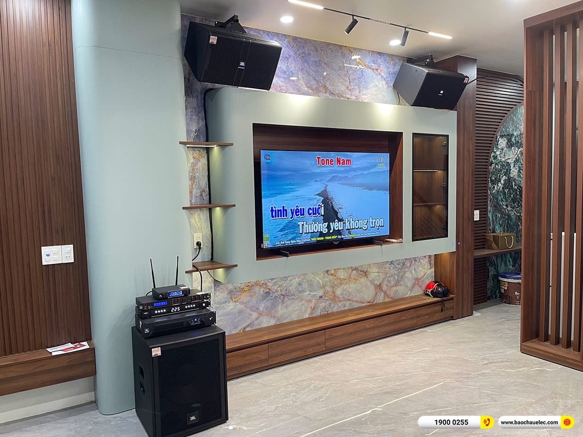 Lắp đặt d&agrave;n karaoke JBL hơn 80tr cho anh Khang tại Cần Thơ
