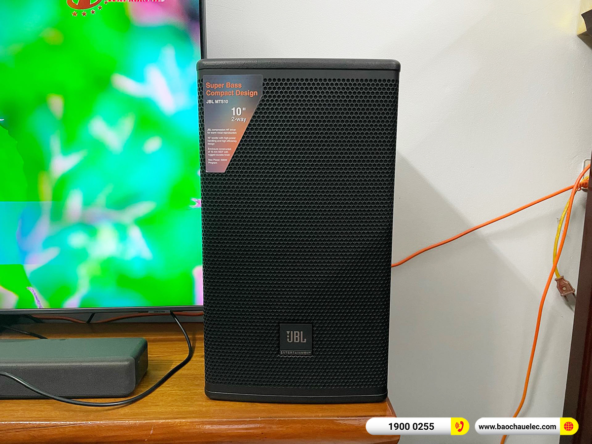 Lắp đặt d&agrave;n karaoke JBL hơn 73tr cho anh Ki&ecirc;n tại H&agrave; Nội 