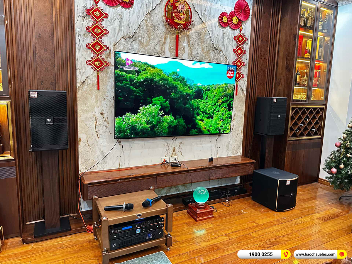 Lắp đặt dàn karaoke JBL hơn 80tr cho anh Liêm tại Hà Nội