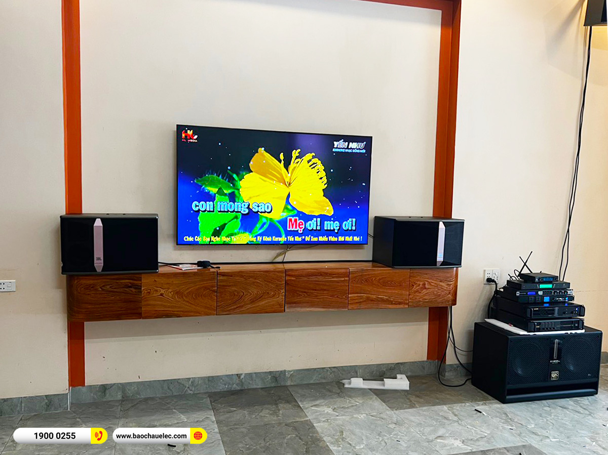 Lắp đặt dàn karaoke JBL gần 68tr cho anh Lương tại Bắc Giang
