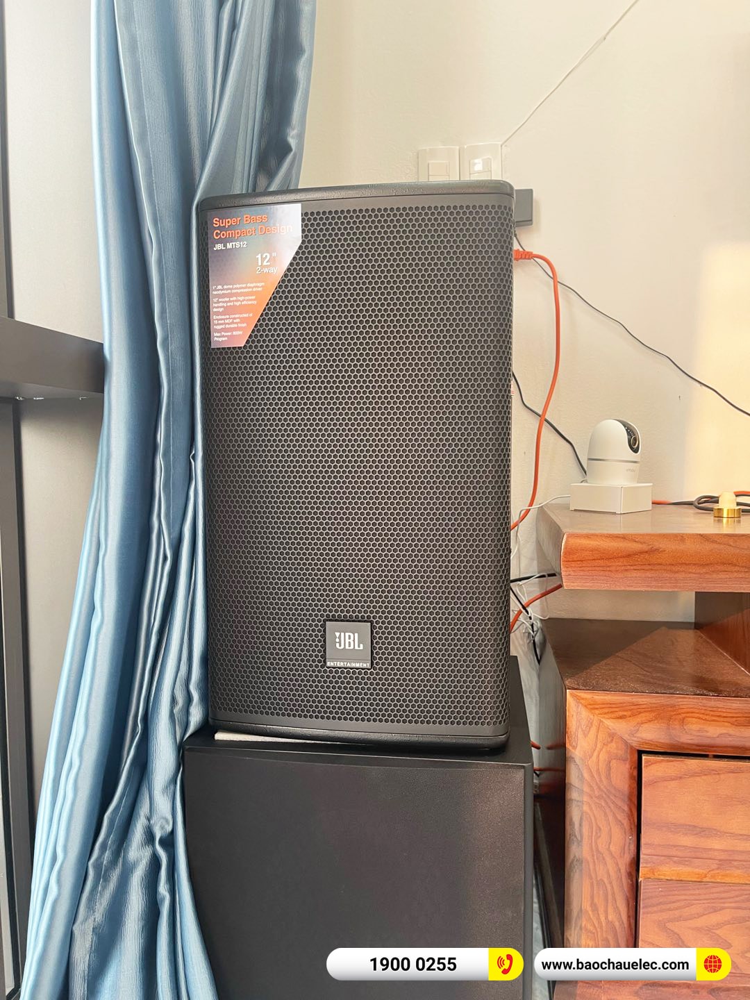 Lắp đặt d&agrave;n karaoke JBL hơn 68tr cho anh Mạnh tại Hải Dương (JBL MTS12, Crown T7, VX8, A120P, JBL VM300)