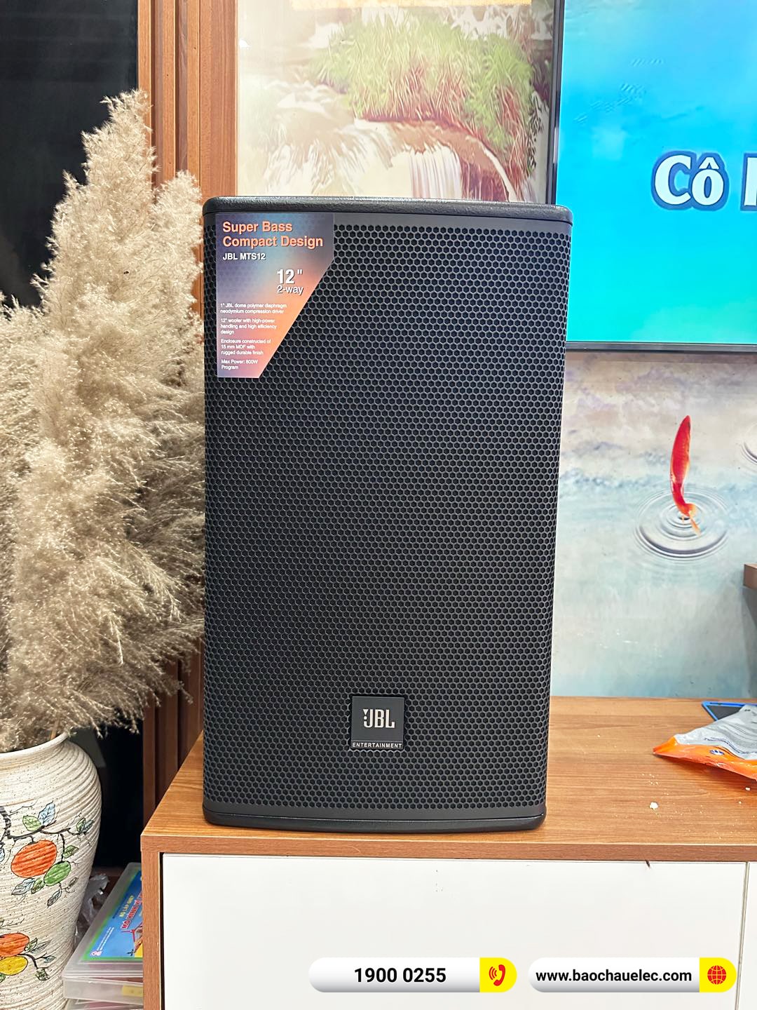 Lắp đặt dàn karaoke JBL gần 48tr cho anh Minh ở Hà Nội (JBL MTS12, VM620A, KX180A, BBS S290D)