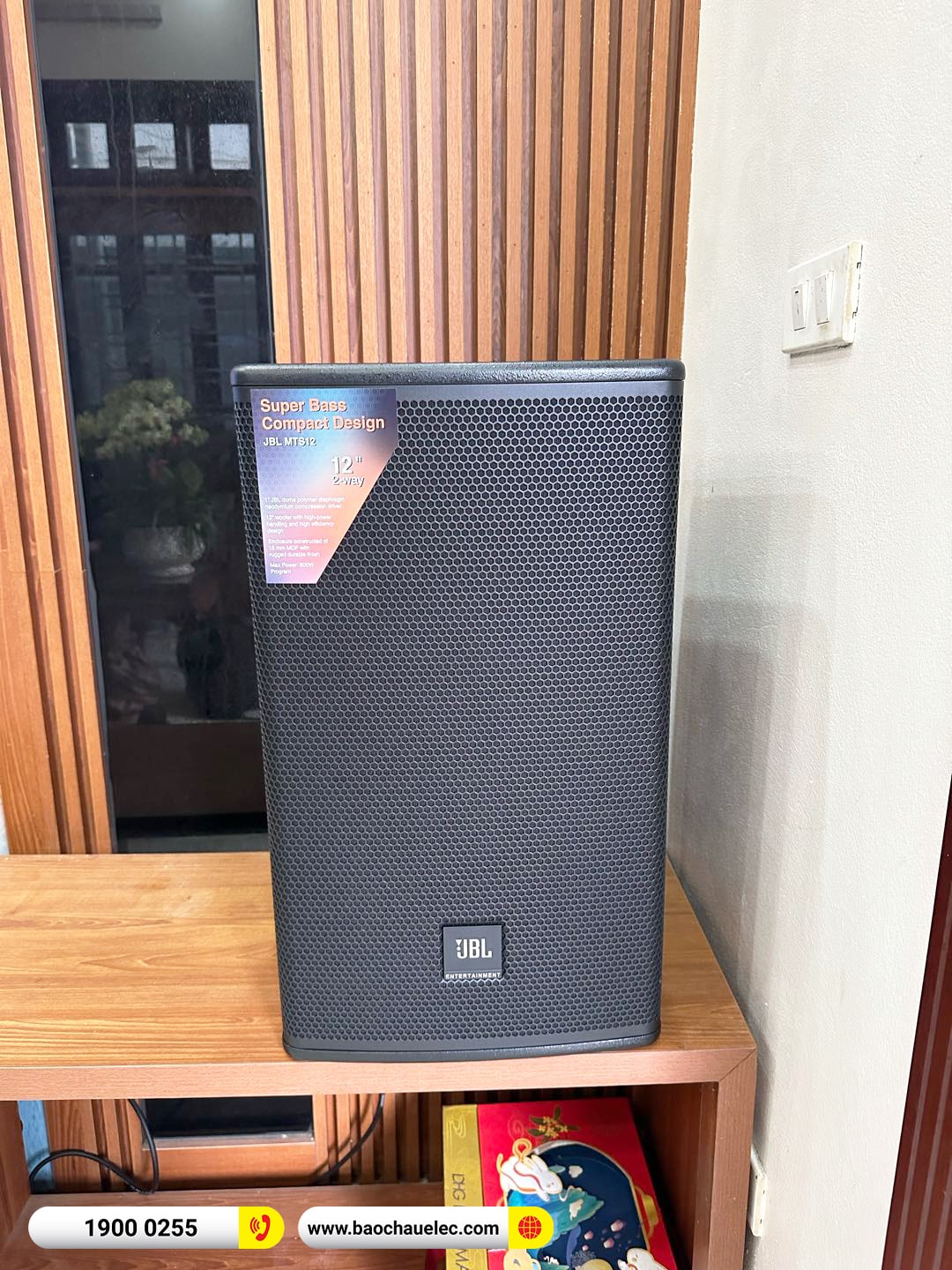 Lắp đặt dàn karaoke JBL gần 48tr cho anh Minh ở Hà Nội (JBL MTS12, VM620A, KX180A, BBS S290D)