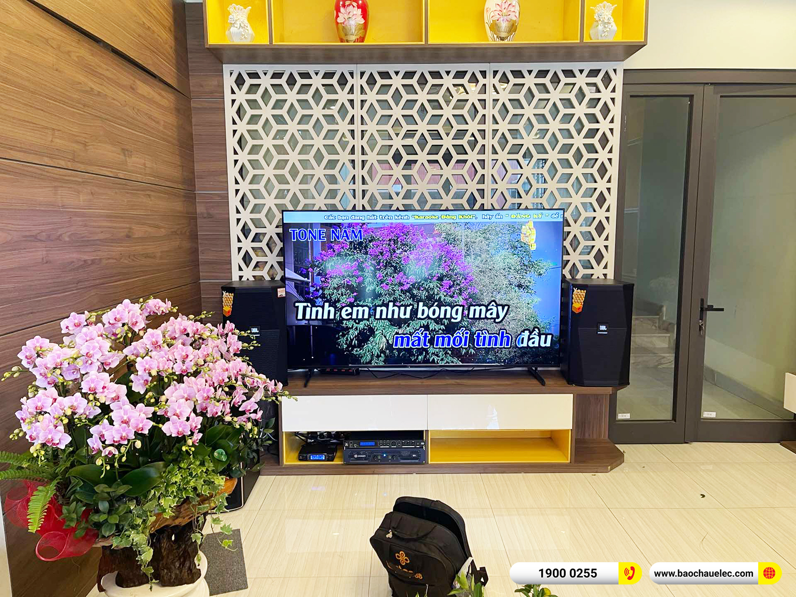 Lắp đặt d&agrave;n karaoke JBL hơn 78tr cho anh Nghĩa tại Hưng Y&ecirc;n (JBL XS12, Crown T7, JBL VX8, Pasion 12SP, VM300)