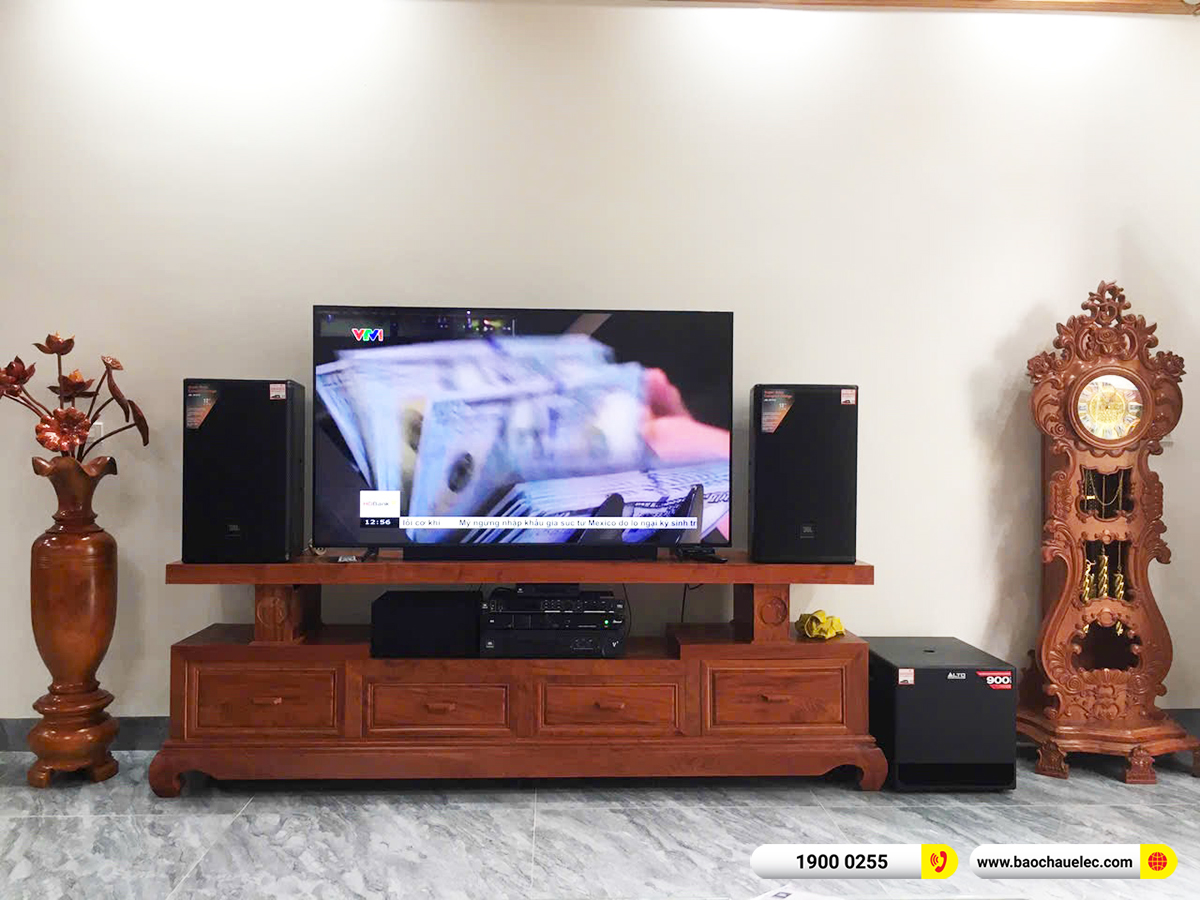 Lắp đặt d&agrave;n karaoke JBL hơn 71tr cho anh Nhật tại Bắc Ninh