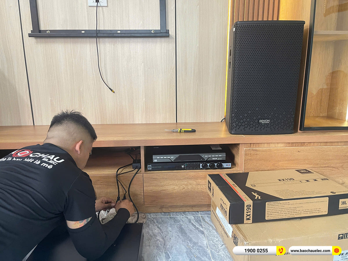 Lắp đặt d&agrave;n karaoke Denon hơn 40tr cho anh Phong tại Cần Thơ 