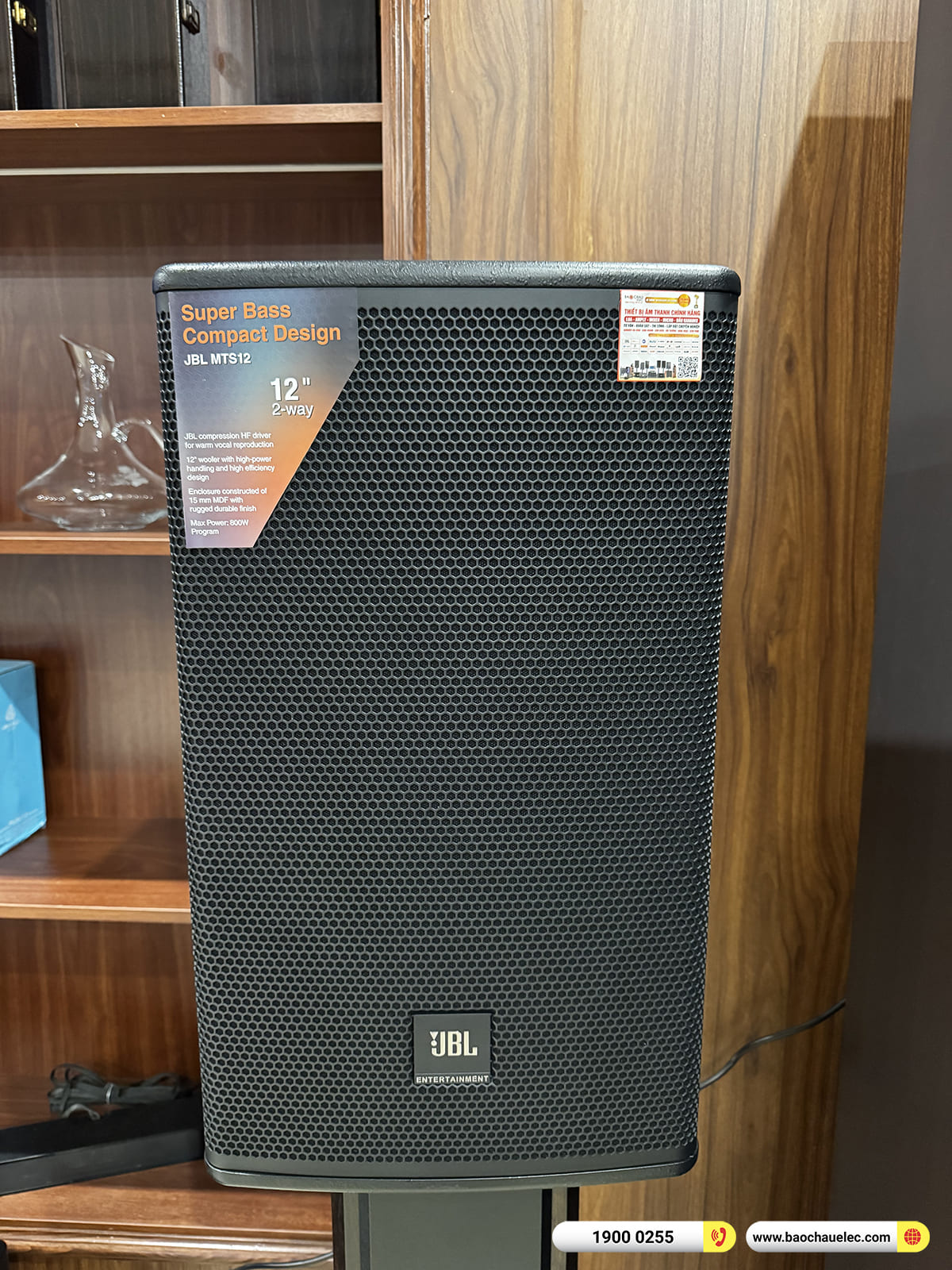Lắp đặt d&agrave;n karaoke JBL hơn 50tr cho anh Quang tại H&agrave; Nội