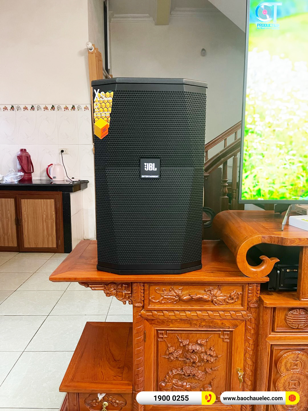 Lắp đặt dàn karaoke JBL hơn 44tr cho anh Quyền tại Hà Nội (JBL XS12, VM820A, DSP 9000 Plus, U900 Plus X)