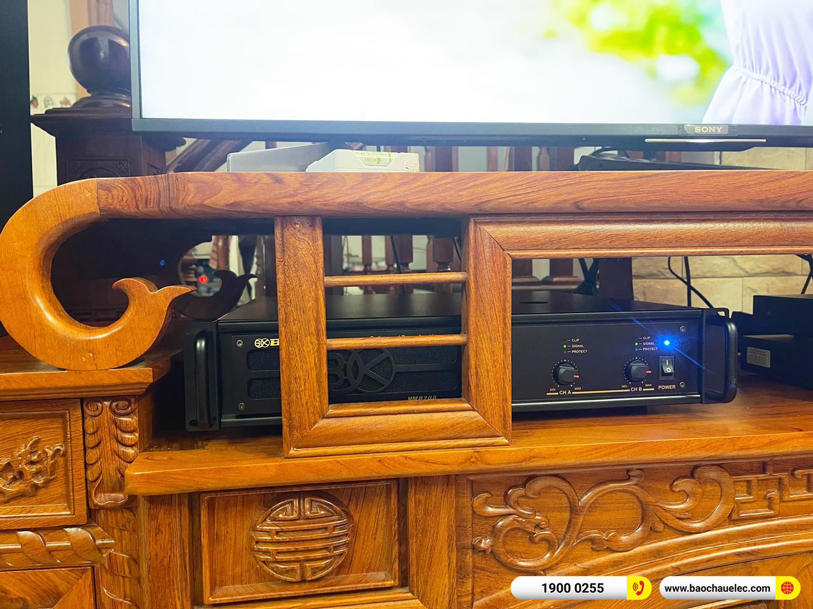 Lắp đặt dàn karaoke JBL hơn 44tr cho anh Quyền tại Hà Nội (JBL XS12, VM820A, DSP 9000 Plus, U900 Plus X)