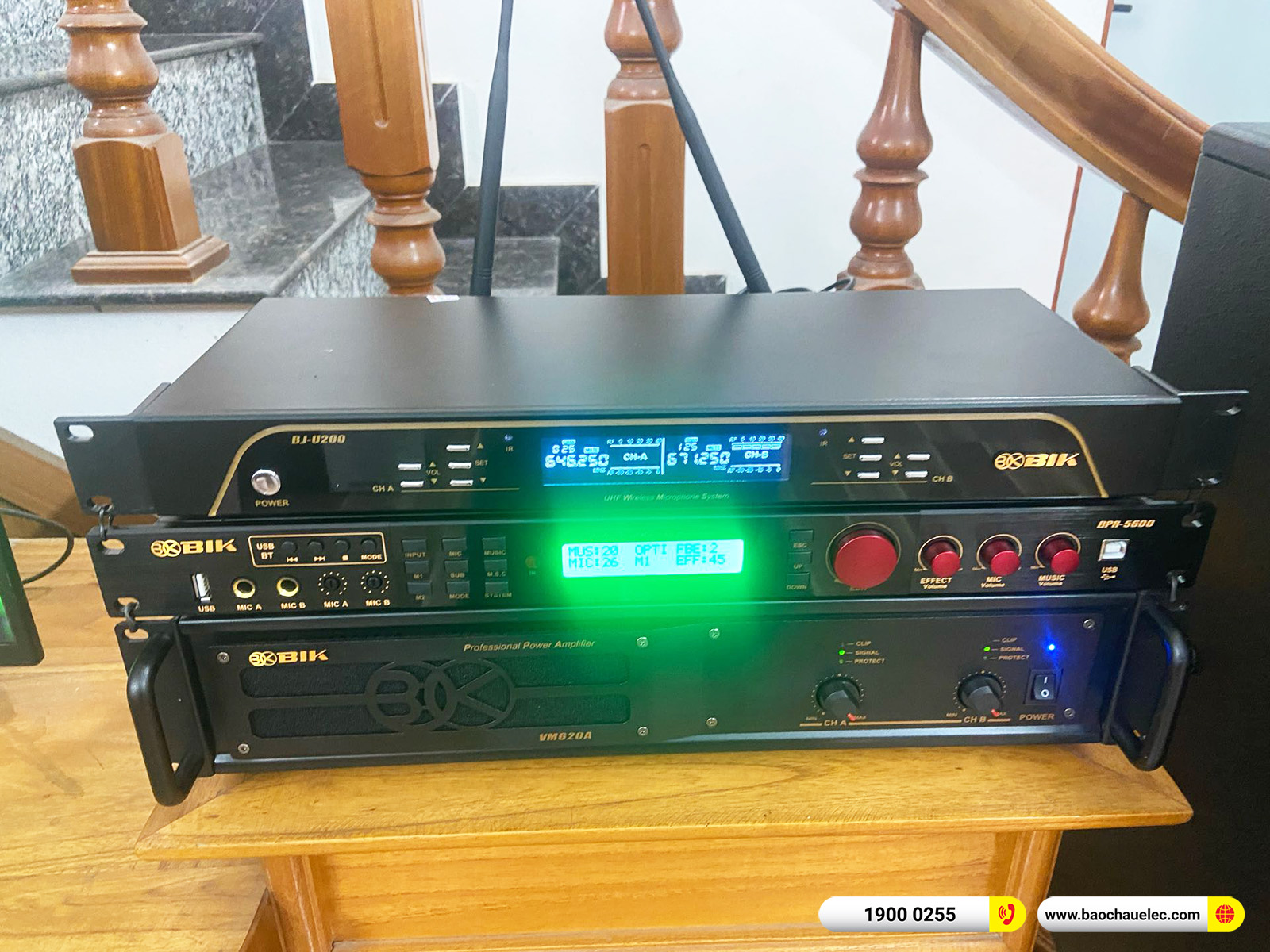 Lắp đặt d&agrave;n karaoke JBL hơn 52tr cho anh S&aacute;ng tại Hải Ph&ograve;ng