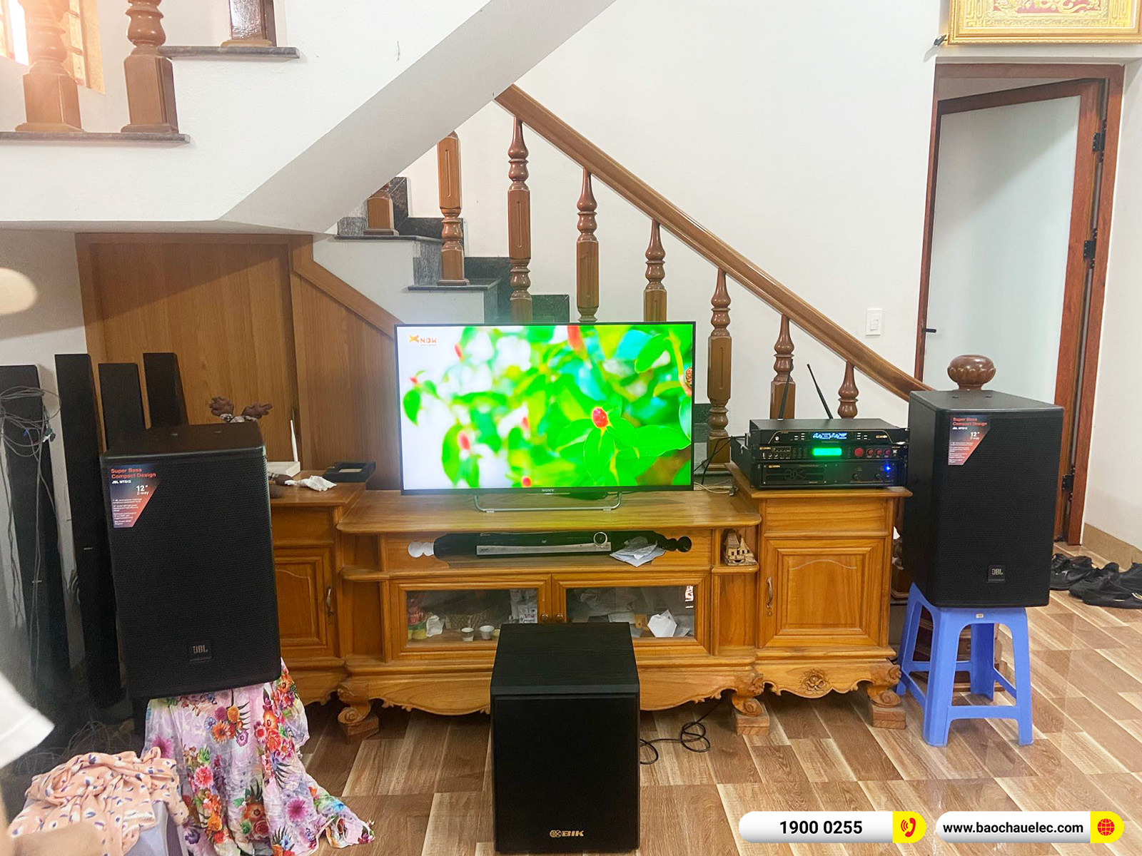 Lắp đặt d&agrave;n karaoke JBL hơn 52tr cho anh S&aacute;ng tại Hải Ph&ograve;ng