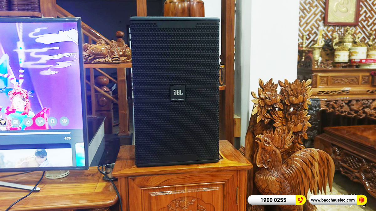 Lắp đặt d&agrave;n karaoke JBL hơn 73tr cho anh Tha tại Sơn La