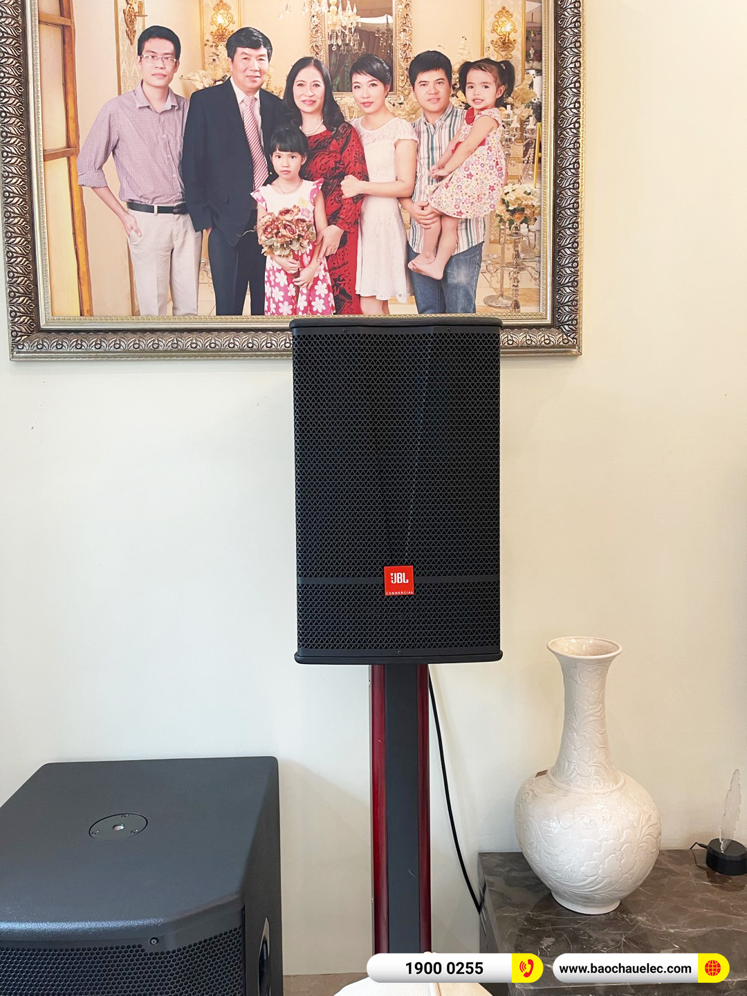 Lắp đặt d&agrave;n karaoke JBL hơn 113tr cho anh Th&aacute;i tại H&agrave; Nội 