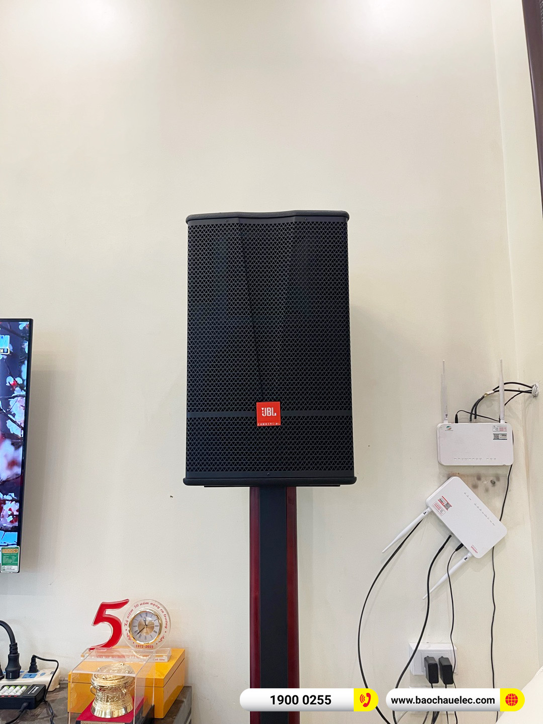 Lắp đặt d&agrave;n karaoke JBL hơn 113tr cho anh Th&aacute;i tại H&agrave; Nội 