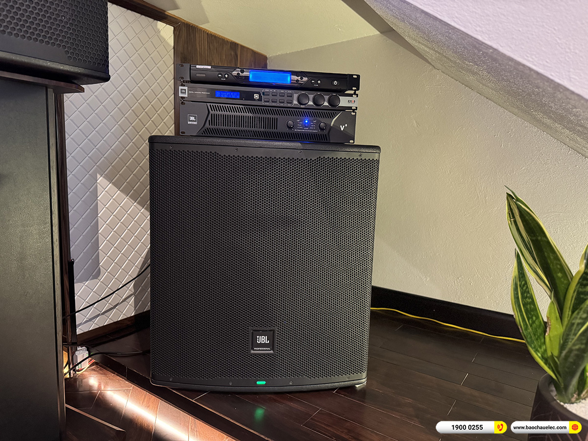 Lắp đặt d&agrave;n karaoke JBL hơn 100tr cho anh Thắng tại H&agrave; Nội 