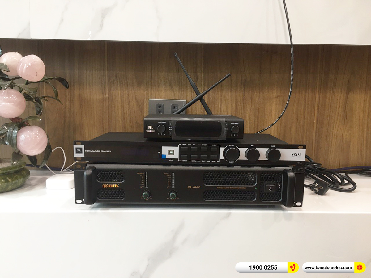 Lắp đặt d&agrave;n karaoke JBL hơn 58tr cho anh Th&agrave;nh tại Bắc Ninh