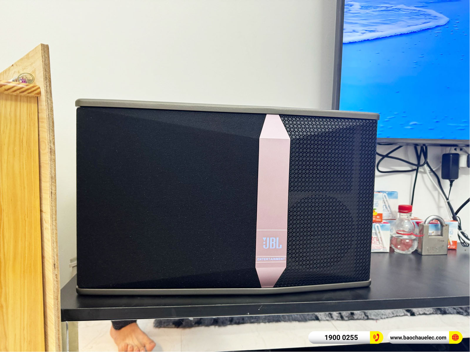 Lắp đặt d&agrave;n karaoke JBL hơn 43tr cho anh Thọ tại Đ&agrave; Nẵng (JBL KI510, JBL V6, KX180A, JBL VM200)