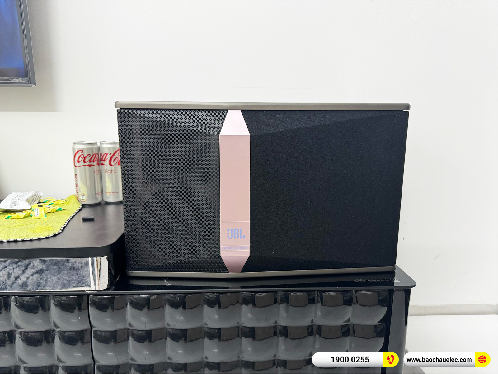 Lắp đặt d&agrave;n karaoke JBL hơn 43tr cho anh Thọ tại Đ&agrave; Nẵng (JBL KI510, JBL V6, KX180A, JBL VM200)