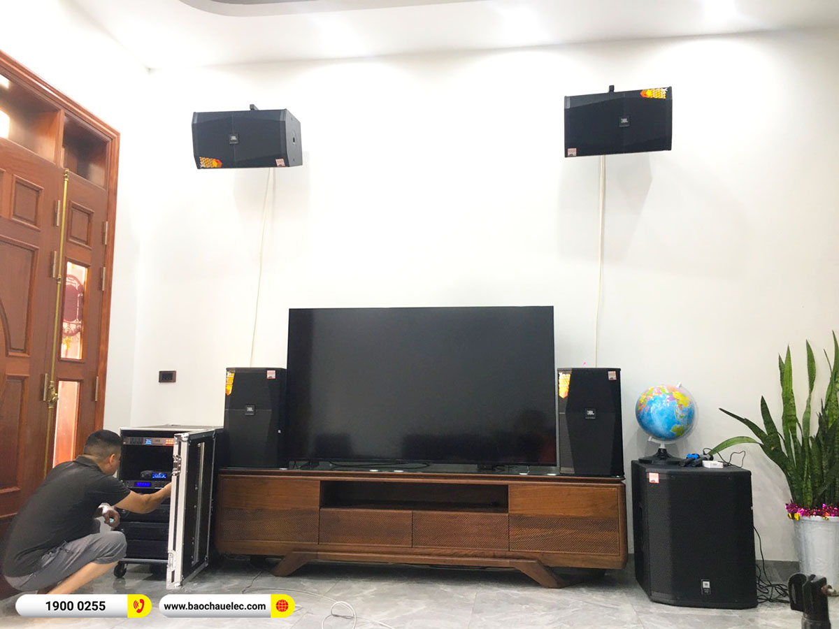 Lắp đặt d&agrave;n karaoke JBL hơn 185tr cho anh Thủy tại Bắc Ninh (JBL XS12, JBL V8, JVL V10, VX8, VM300, PRX 418S,&hellip;)