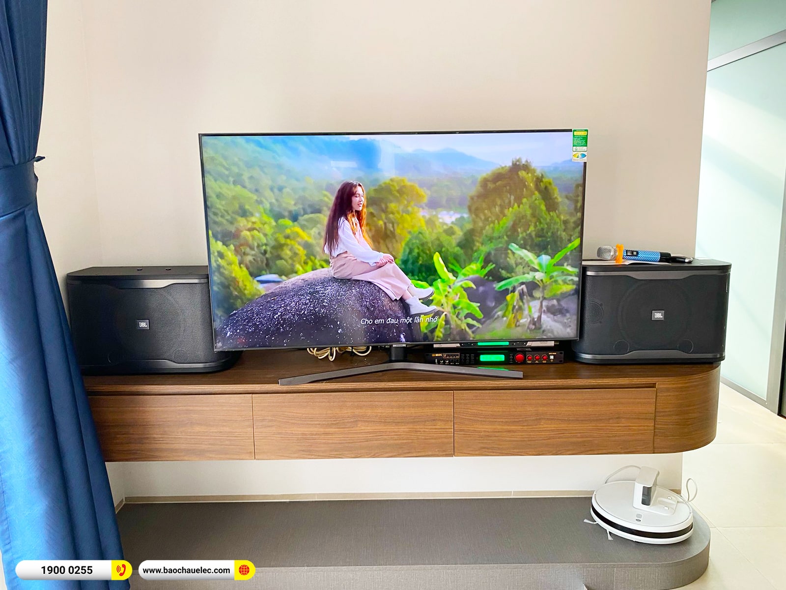 Lắp đặt d&agrave;n karaoke JBL hơn 20tr cho anh Tiến tại Đồng Nai (JBL RM210, BIK BPR-5600, UGX12 Luxury)
