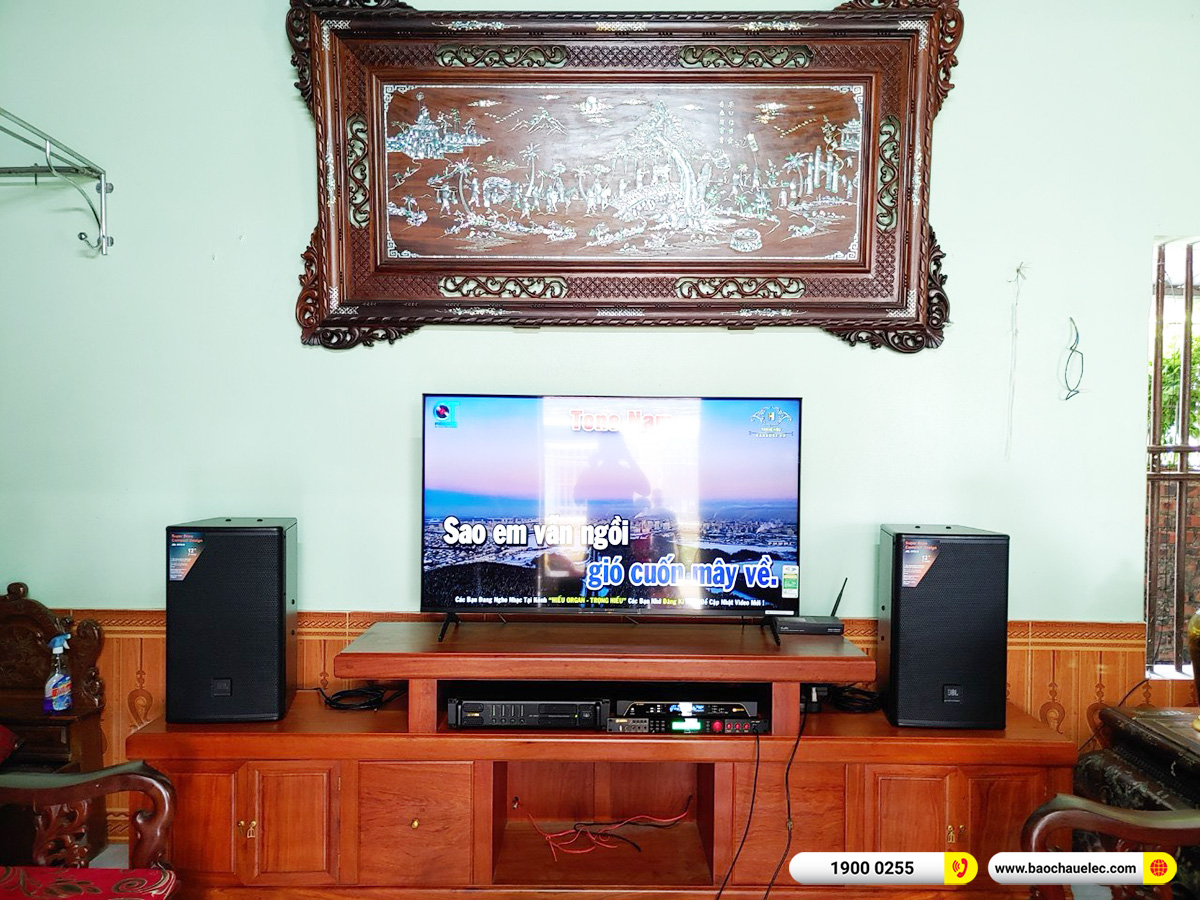 Lắp đặt d&agrave;n karaoke JBL gần 52tr cho anh Tư tại Thanh H&oacute;a 