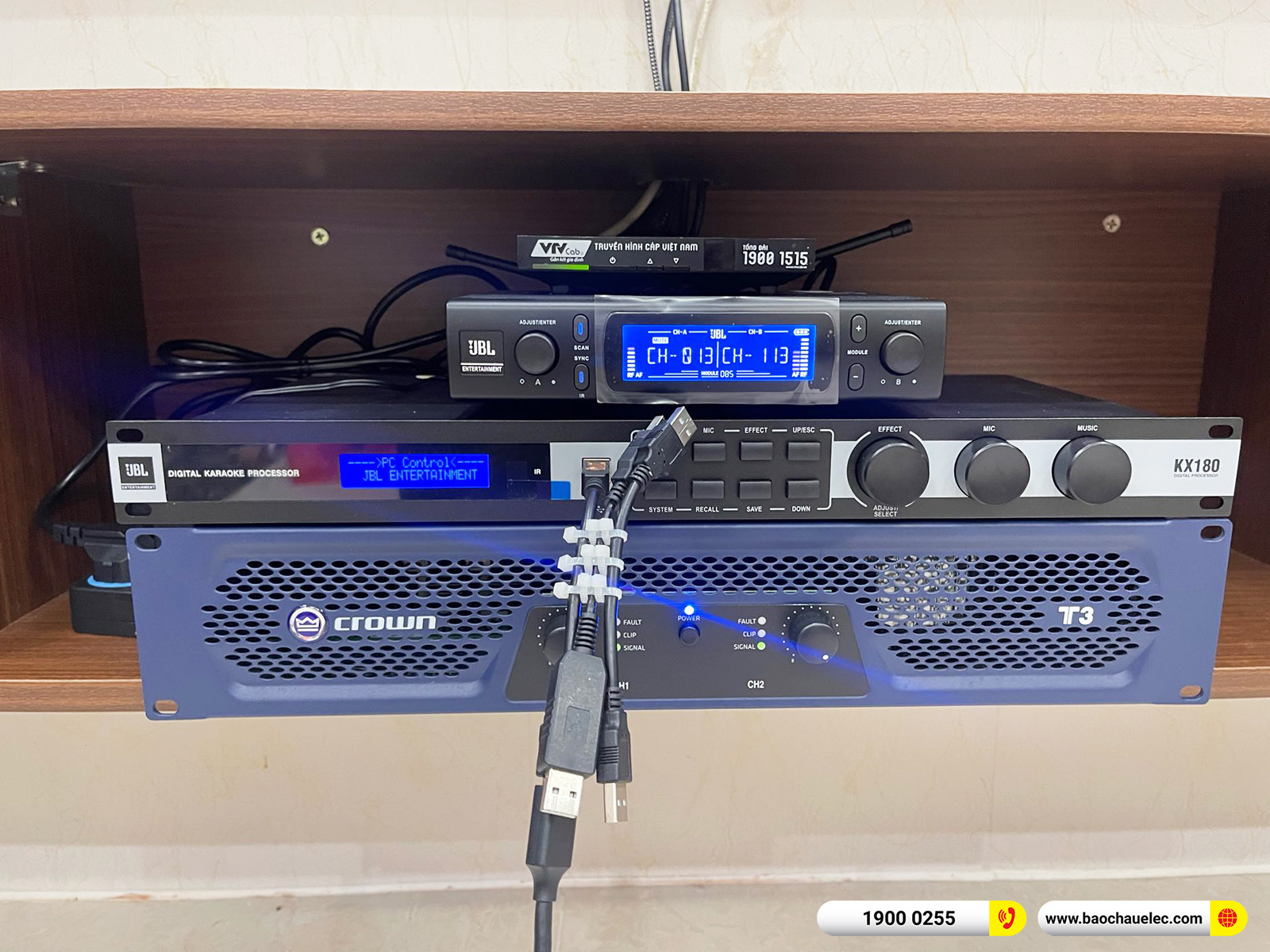 Lắp đặt dàn karaoke JBL gần 64tr cho anh Tuấn tại Hà Nội