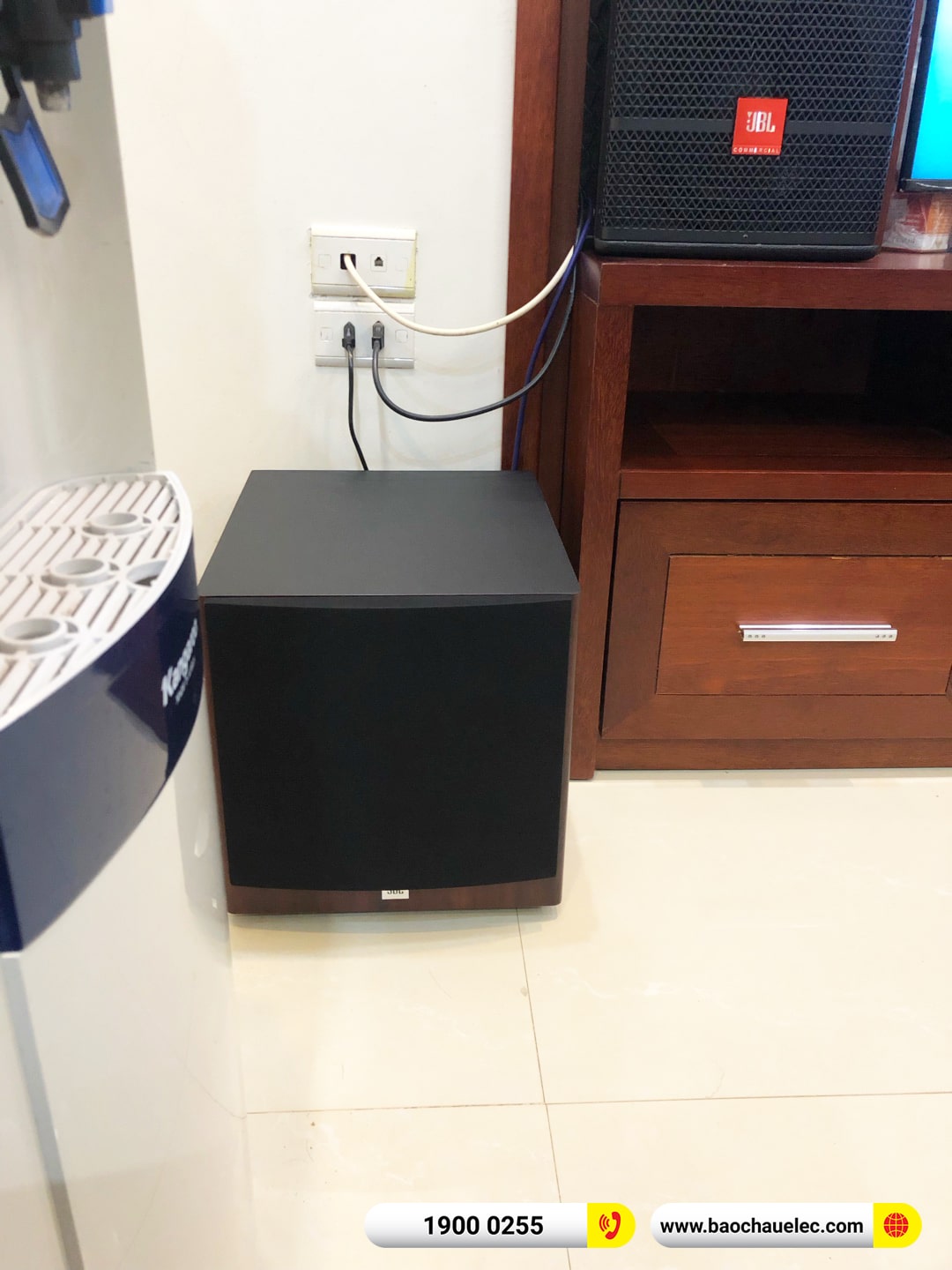 Lắp đặt d&agrave;n karaoke JBL hơn 61tr cho anh Tuấn tại Hưng Y&ecirc;n (JBL CV1070, JBL V6, JBL VX8, JBL A100P, VM300)