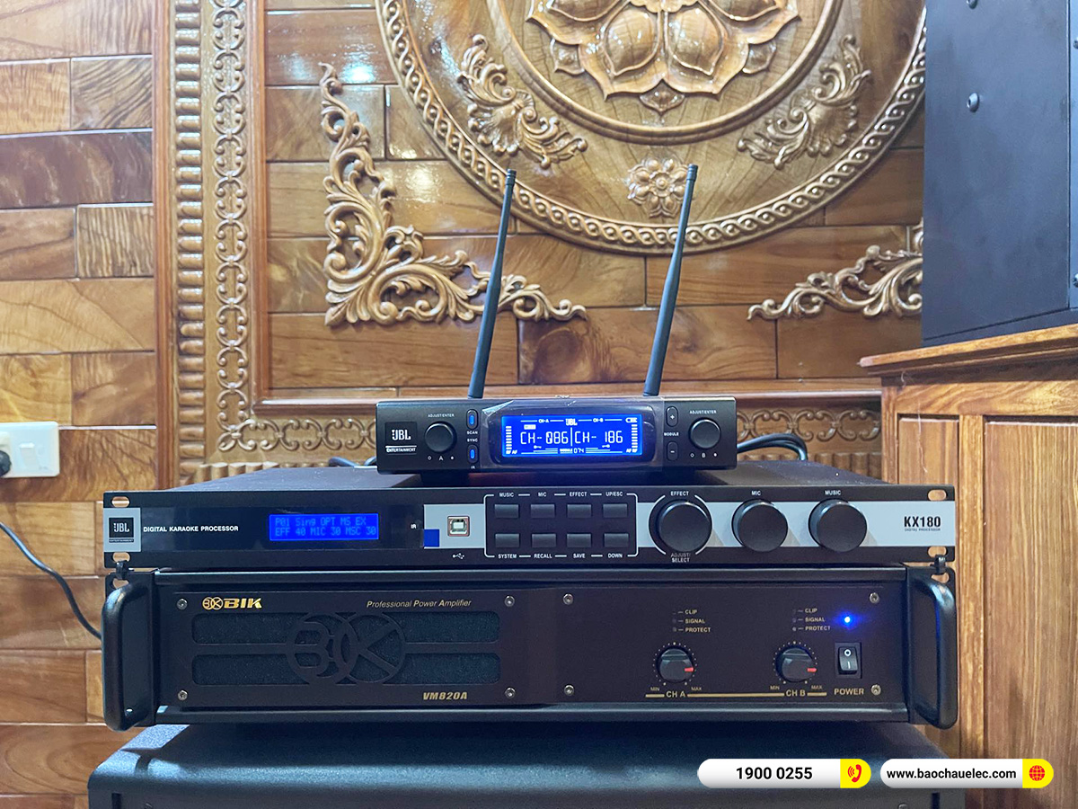 Lắp đặt dàn karaoke JBL hơn 67tr cho anh Tuấn tại Phú Thọ