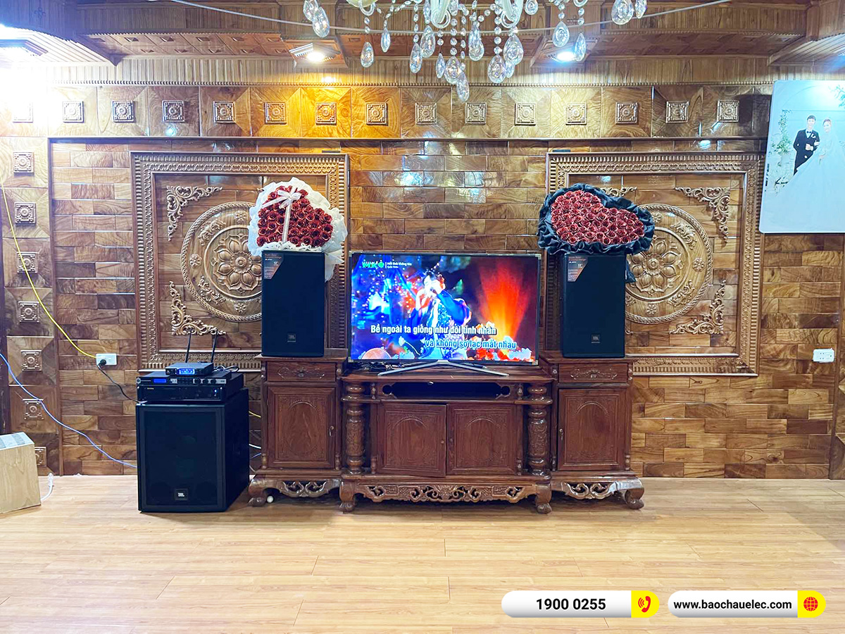 Lắp đặt dàn karaoke JBL hơn 67tr cho anh Tuấn tại Phú Thọ