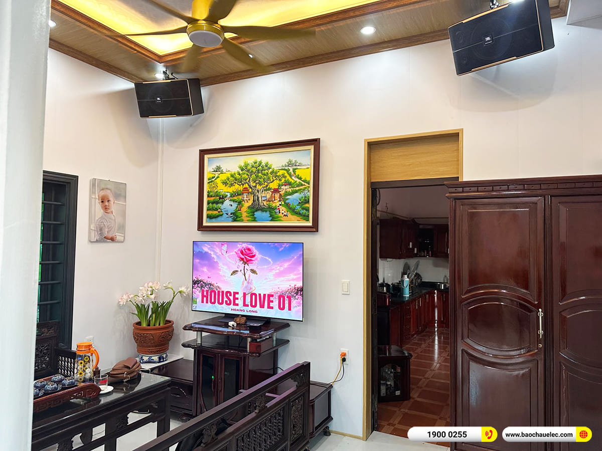 Lắp đặt dàn karaoke JBL hơn 40tr cho anh Tùng tại Hải Dương