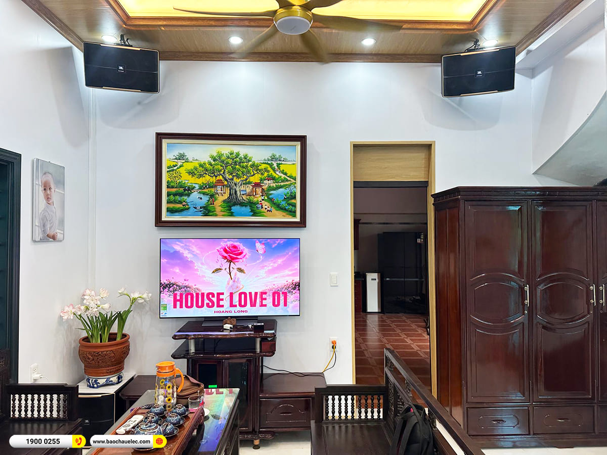 Lắp đặt dàn karaoke JBL hơn 40tr cho anh Tùng tại Hải Dương