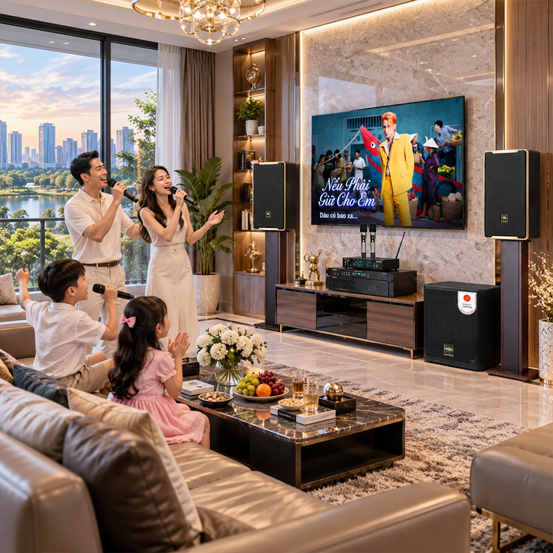 D&agrave;n karaoke JBL cao cấp 05