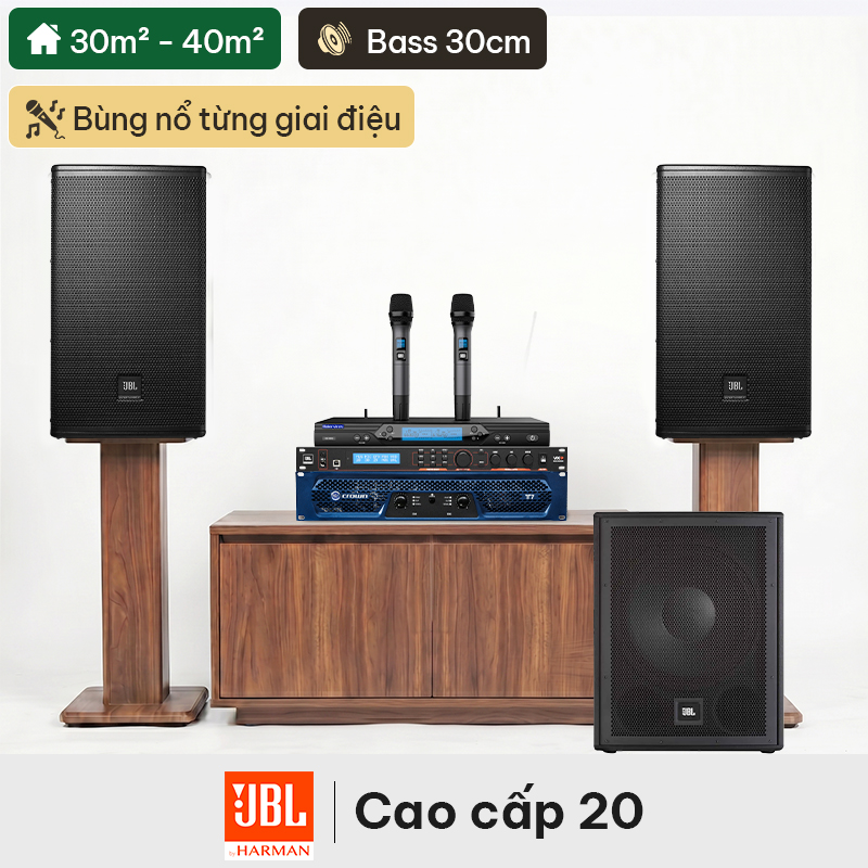 Dàn karaoke JBL cao cấp 20