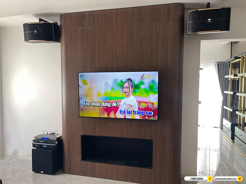 Lắp đặt d&agrave;n karaoke JBL gần 30tr cho chị H&agrave; tại Đ&agrave; Nẵng 