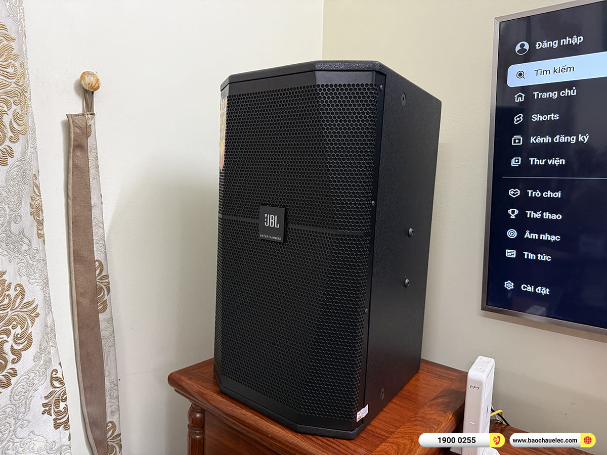 Lắp đặt d&agrave;n karaoke JBL hơn 80tr cho chị Hiền tại H&agrave; Nội 