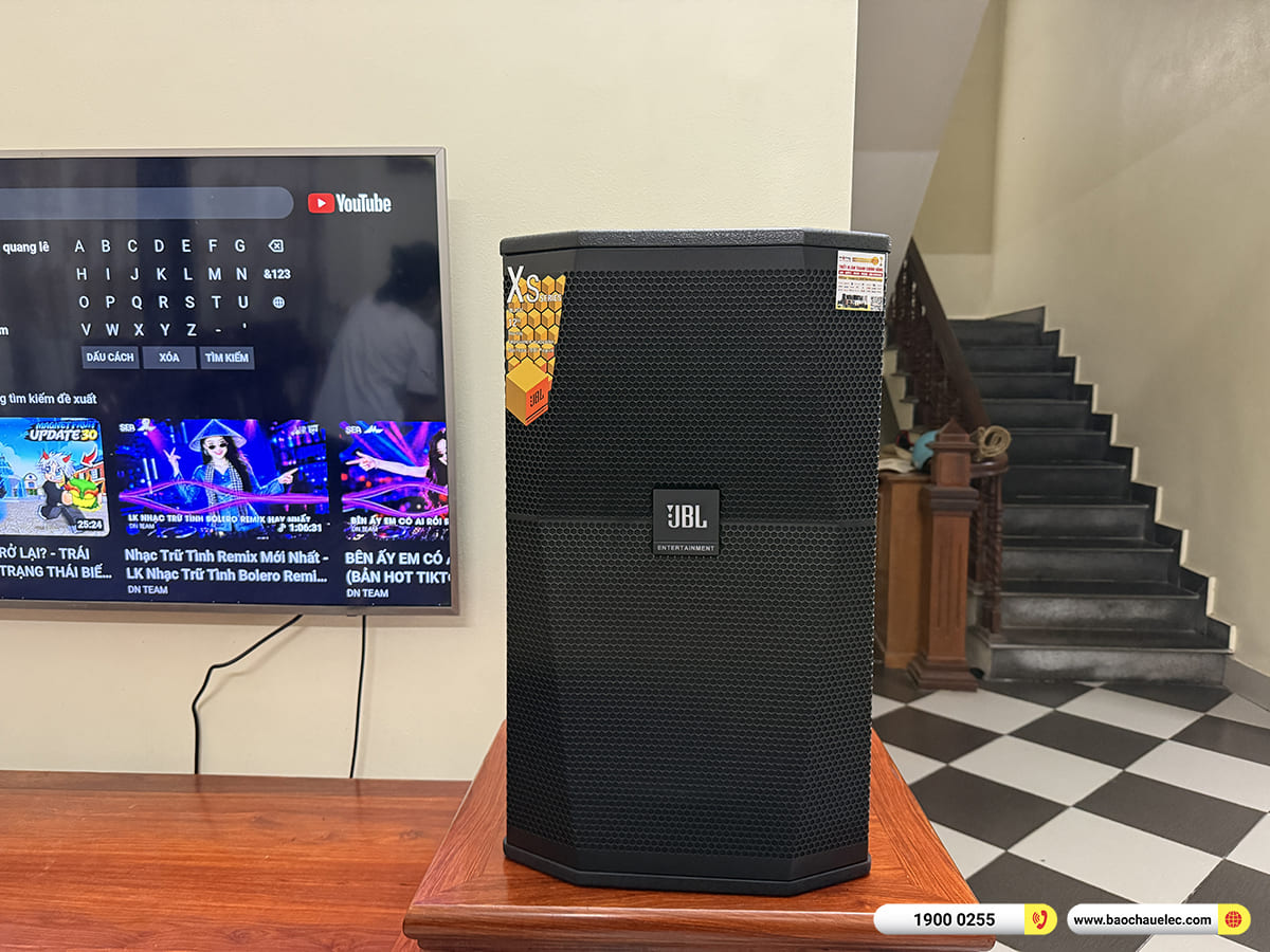 Lắp đặt d&agrave;n karaoke JBL hơn 80tr cho chị Hiền tại H&agrave; Nội 