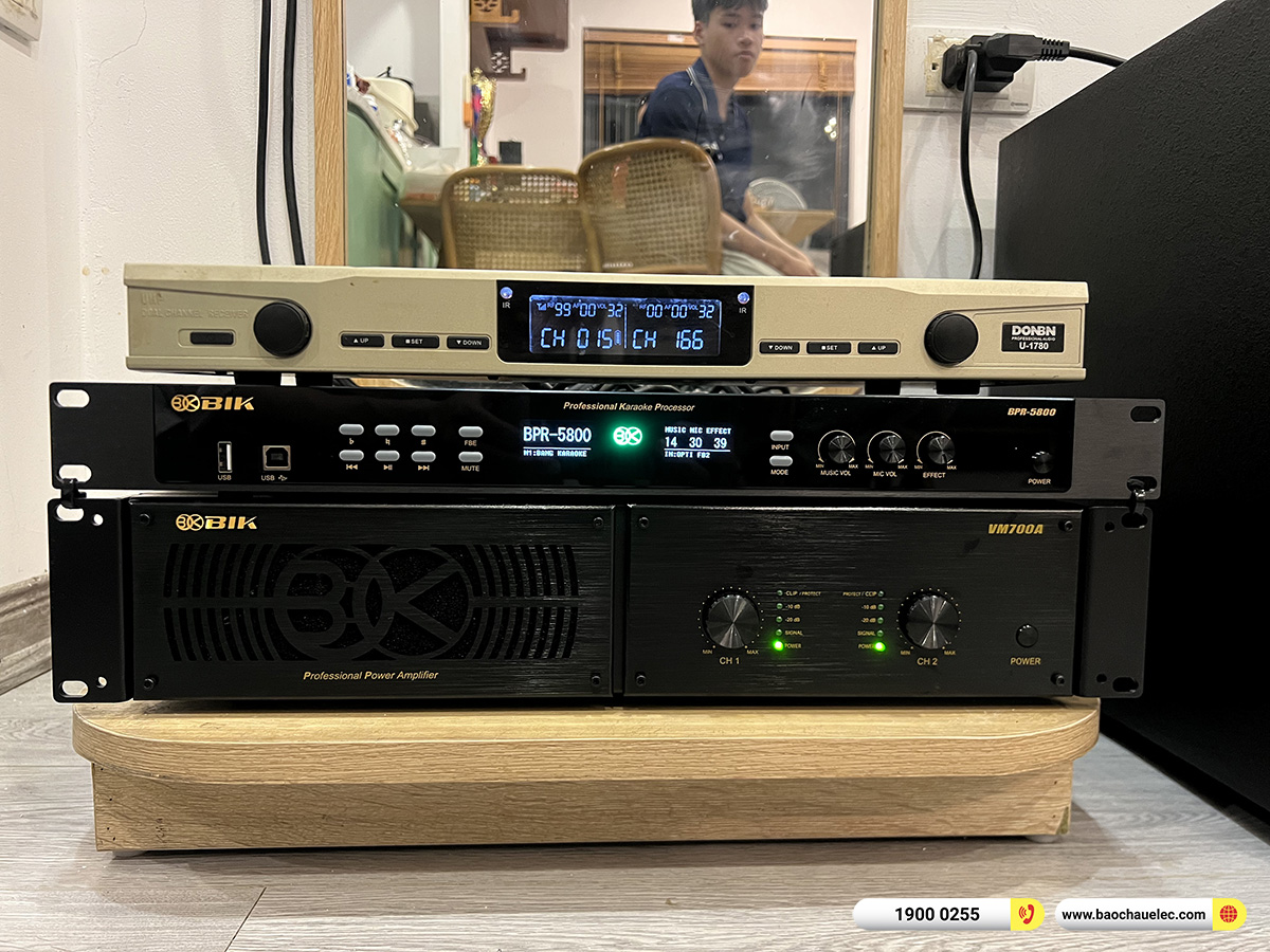 Lắp đặt d&agrave;n karaoke JBL hơn 40tr cho chị Khanh tại H&agrave; Nội