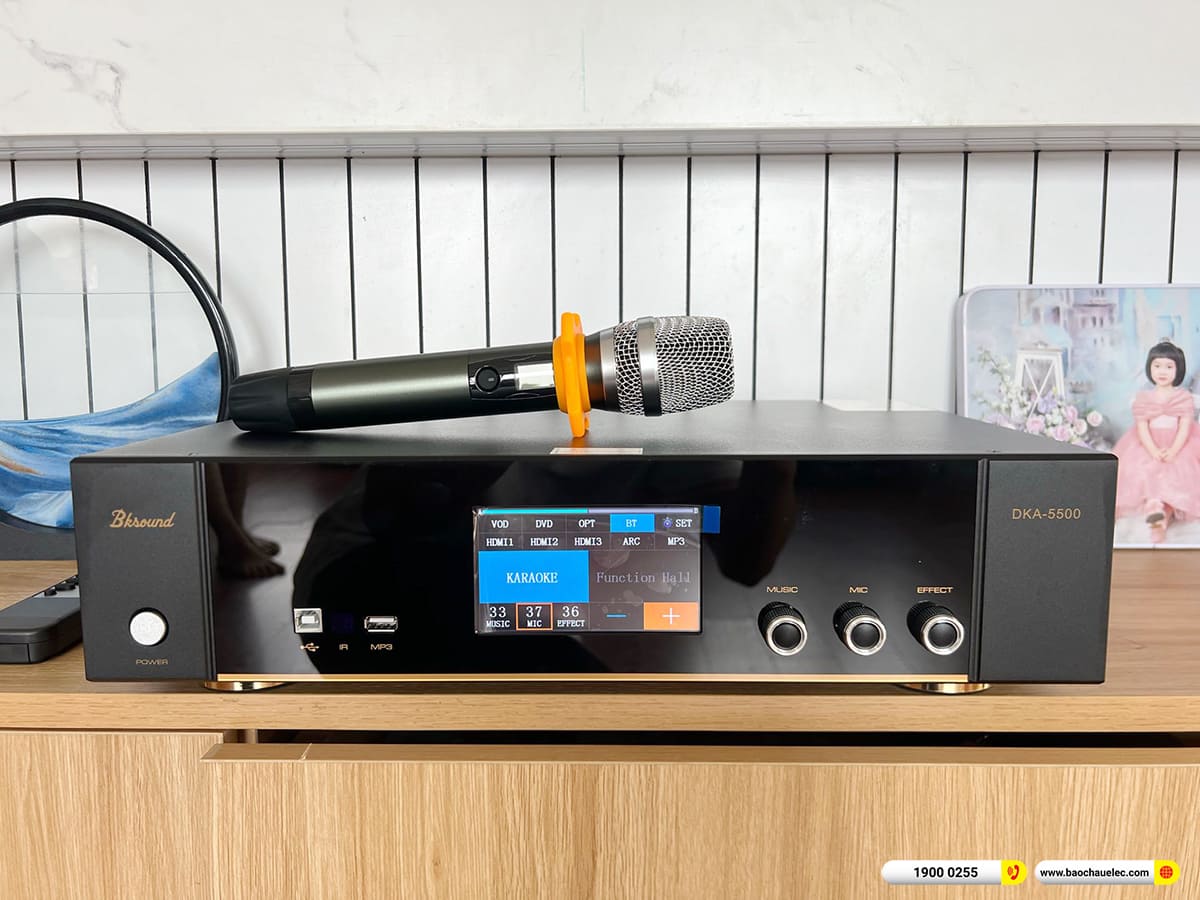 Lắp đặt d&agrave;n karaoke JBL hơn 17tr cho chị Ng&acirc;n tại H&agrave; Nội 
