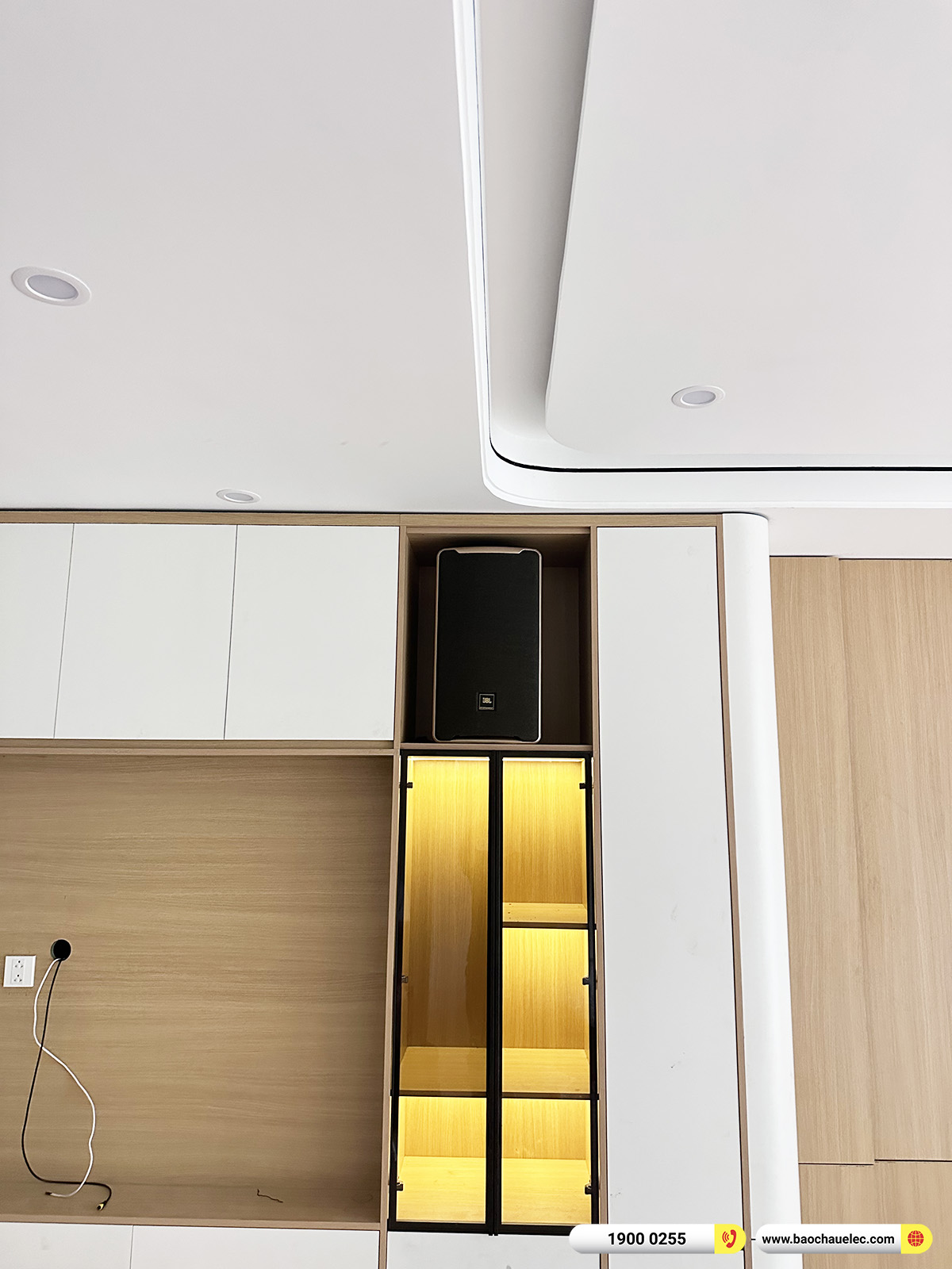 Lắp đặt d&agrave;n karaoke JBL hơn 40tr cho chị Thủy tại H&agrave; Nội