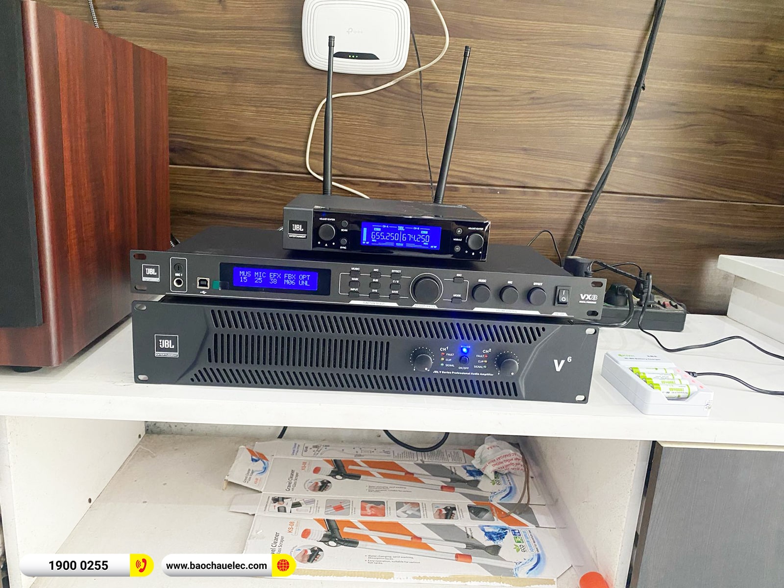 Lắp đặt d&agrave;n karaoke JBL gần 61tr cho chị Trang tại Hải Ph&ograve;ng 