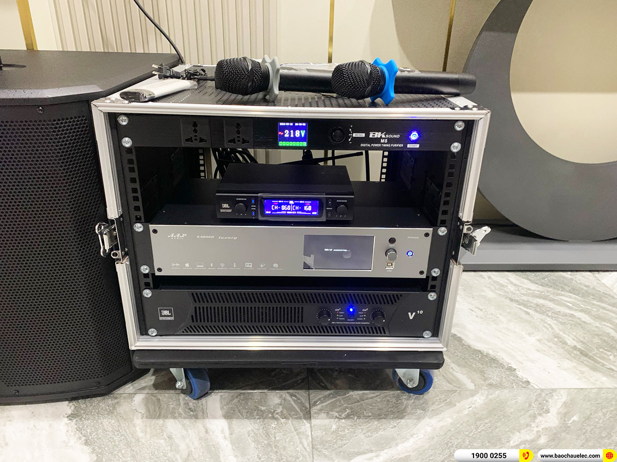 Lắp đặt dàn karaoke JBL gần 97tr cho anh Luận ở TPHCM