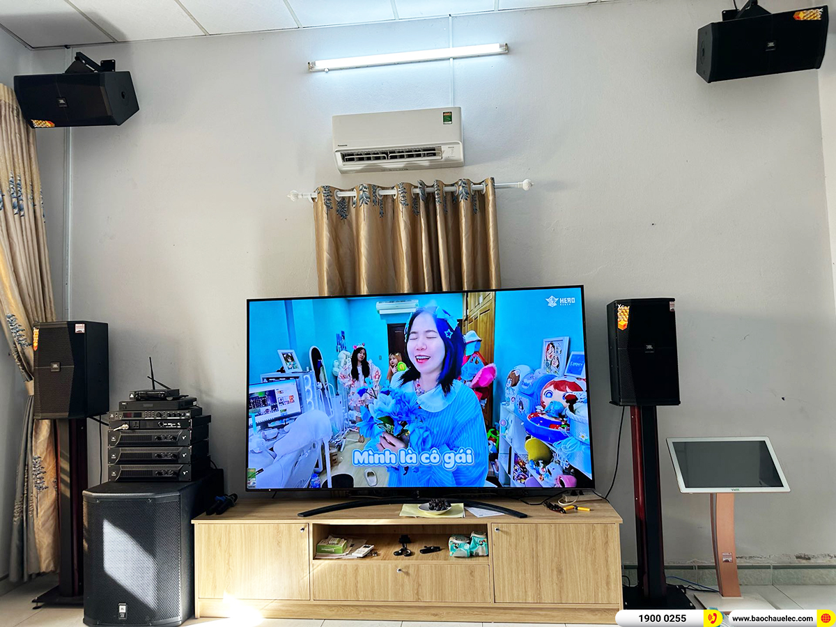 Lắp đặt d&agrave;n karaoke JBL gần 183tr cho anh Qu&acirc;n ở TPHCM