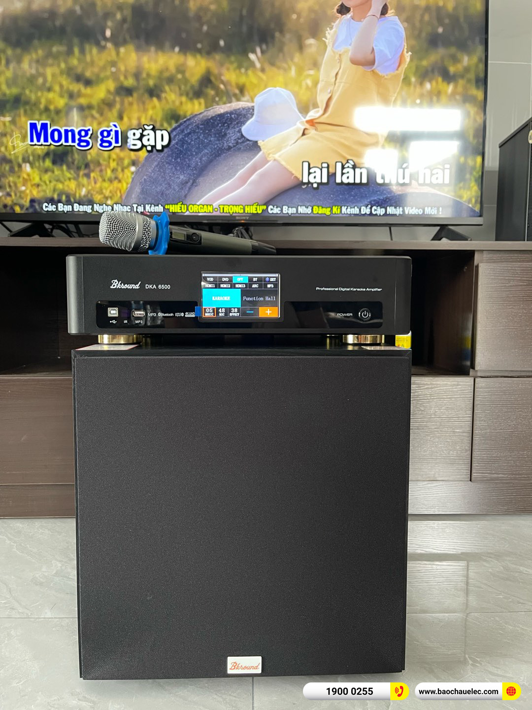 Lắp đặt dàn karaoke JBL hơn 25tr cho chú Bình tại Vũng Tàu